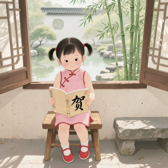 贺姓女孩名字大全
