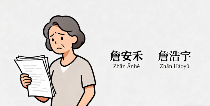 大气的詹姓男孩名字