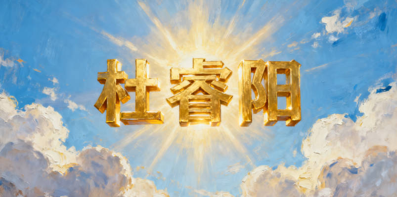 大气有格局的杜姓男宝宝名字