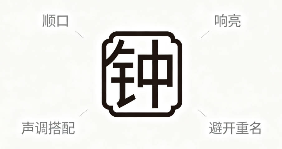 钟姓男宝宝起名顺口响亮