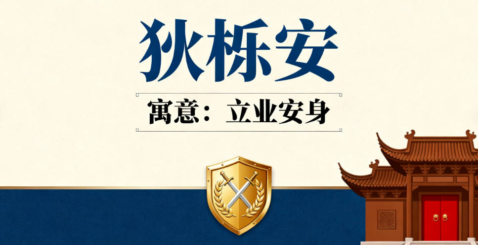 狄姓男孩起名大全