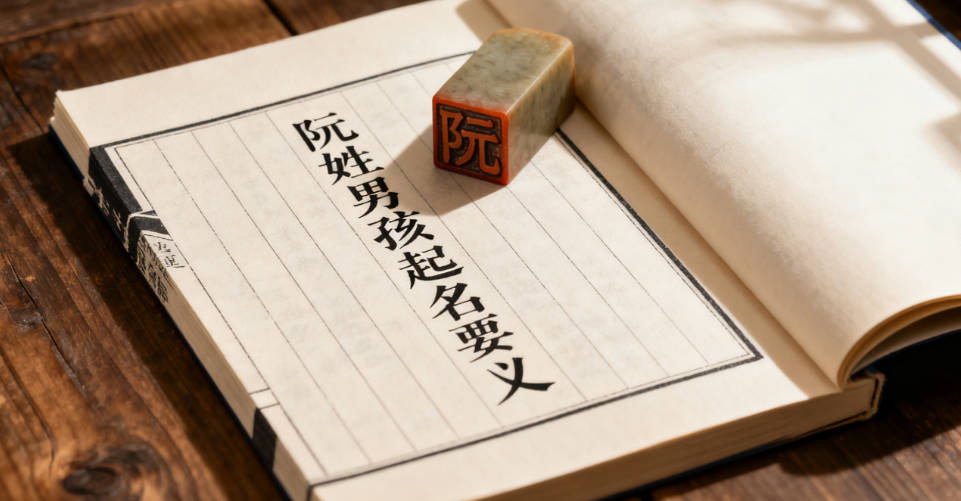 阮姓男孩名字大全