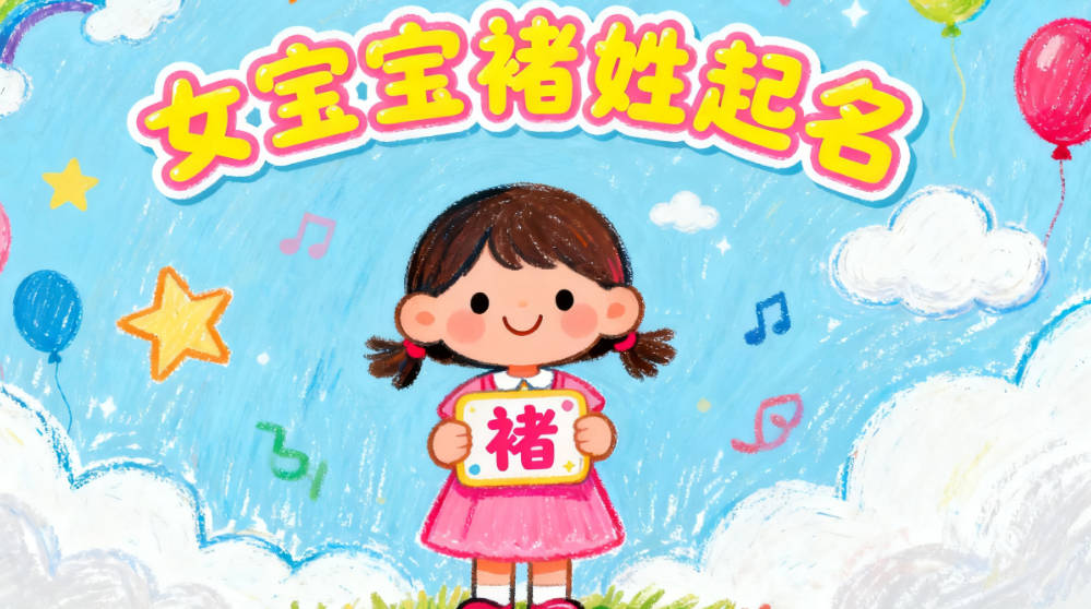 褚姓女孩起名大全