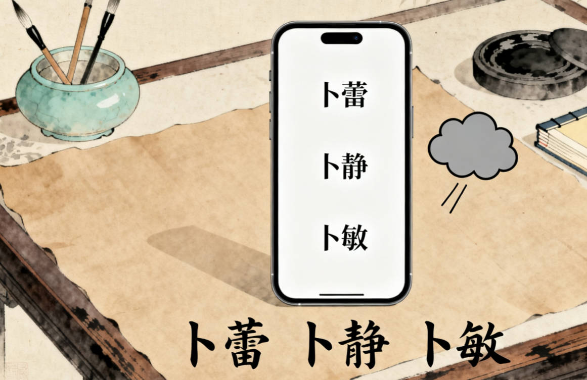 卜姓女宝宝起名寓意好的名字推荐