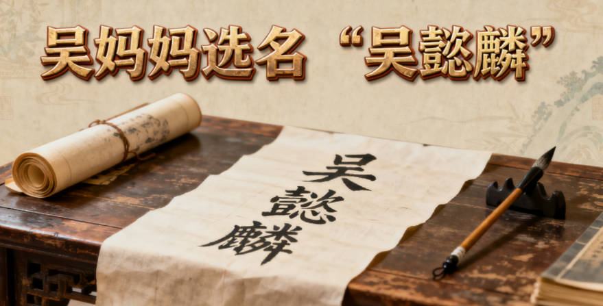 吴姓男宝宝起名大气稳重