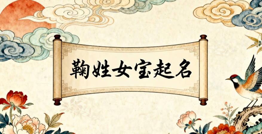 鞠姓女孩起名大全