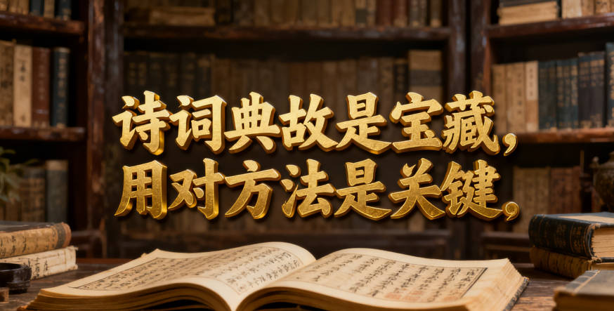 诗词典故是个宝藏，但得用对方法