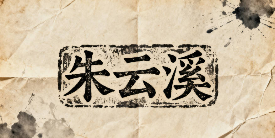 给女儿起的‘朱云溪’,家里老人说读着平平的没起伏