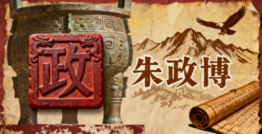 我建议用“朱政博”——“政”字自带威严感,搭配“博”的开阔,刚柔平衡