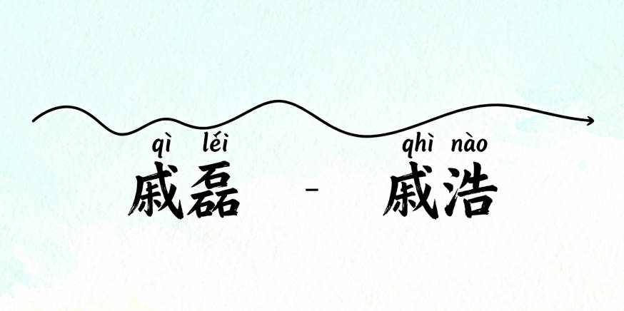 好听顺口的戚姓男宝宝名字推荐