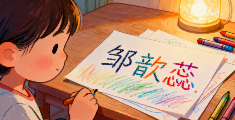 姓邹女孩名字顺口