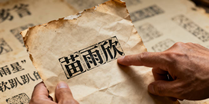 有寓意的苗姓女宝宝名字大全