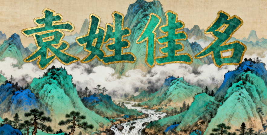 袁姓女孩起名大全