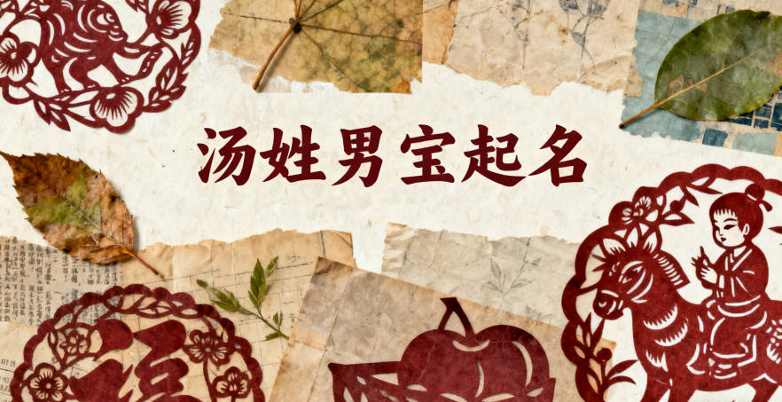 寓意吉祥的汤姓男宝宝名字精选