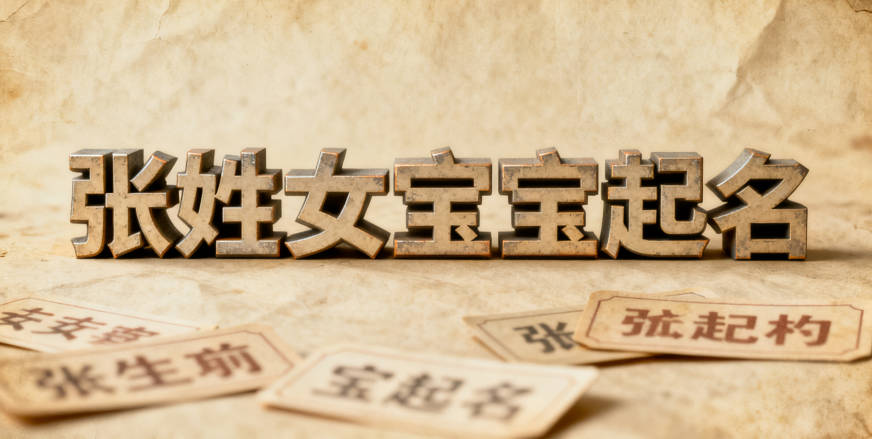 姓张女孩子名字有内涵