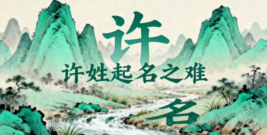 许姓简单顺口的男孩名字