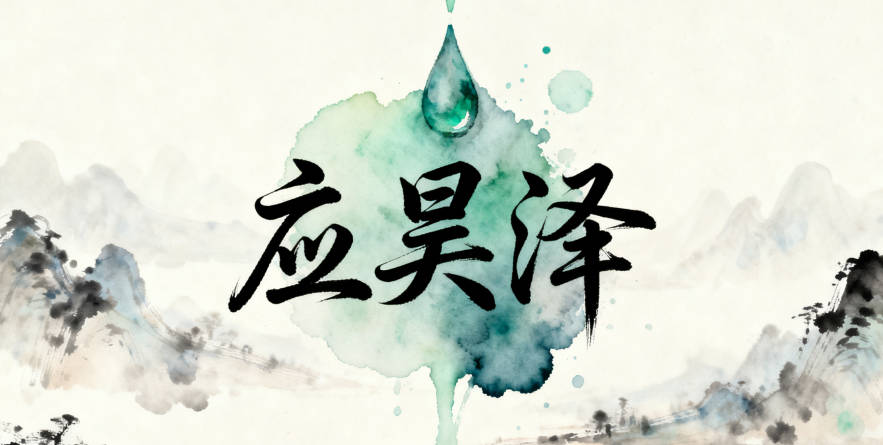 大气的应姓男孩名字