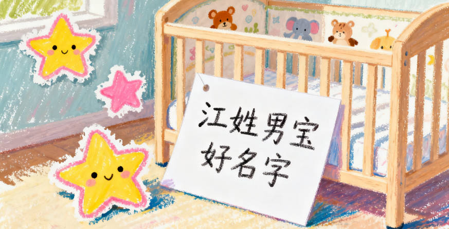有寓意的江姓男宝宝名字大全