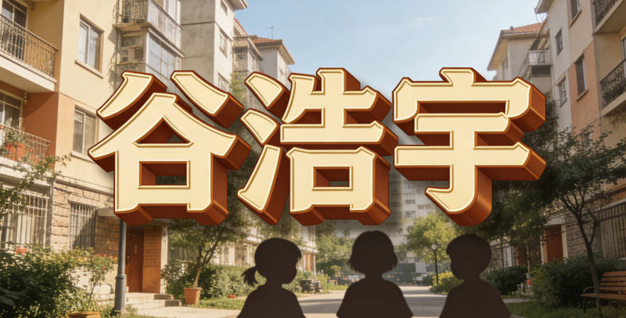 谷姓男孩起名大全