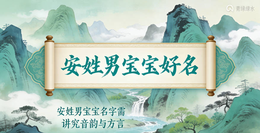 安姓男宝宝起名寓意聪明才智
