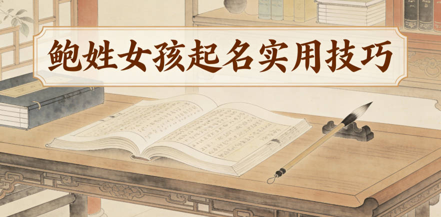 姓鲍女孩名字大全