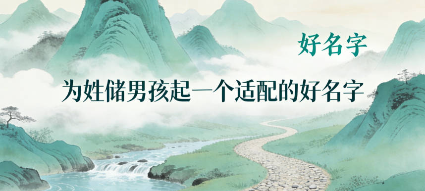 储姓男孩名字大全