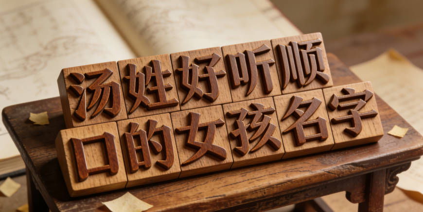 汤姓好听顺口的女孩名字