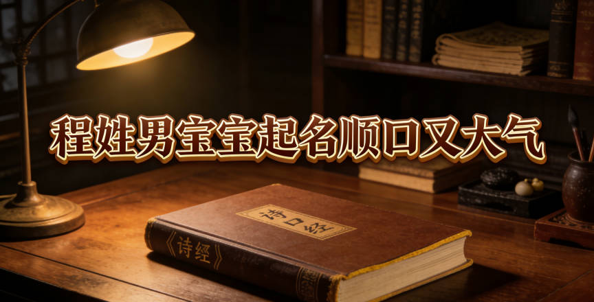 程姓男宝宝起名顺口又大气