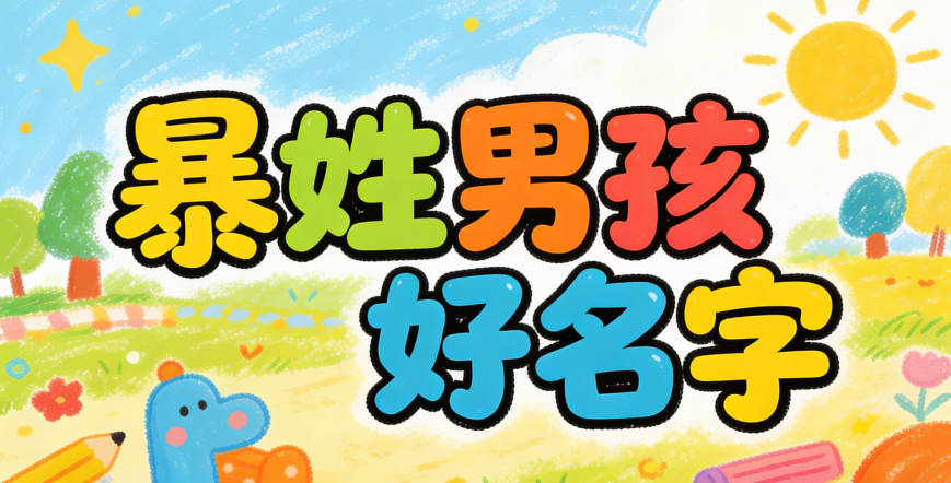 暴姓男孩名字推荐
