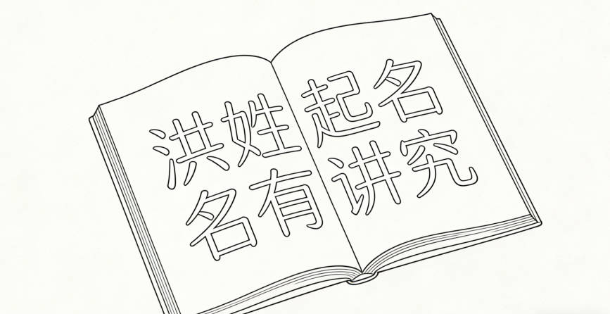 洪姓男宝宝起名寓意好的名字推荐