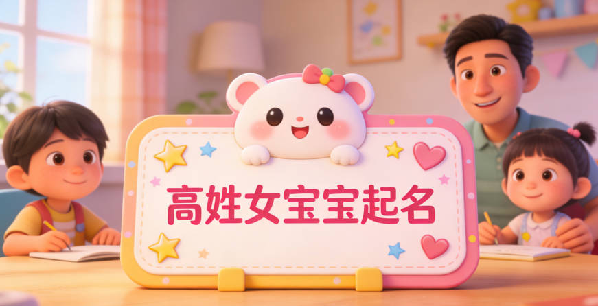 有寓意的高姓女宝宝名字大全