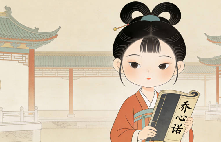 “乔心诺”,同学都觉得她名字里有“诺”字,肯定靠谱