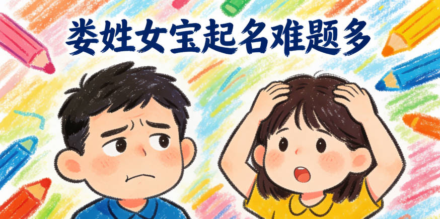 娄姓女宝宝起名好听又独特