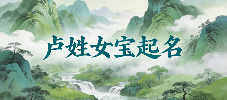 好听顺口的卢姓女宝宝名字推荐