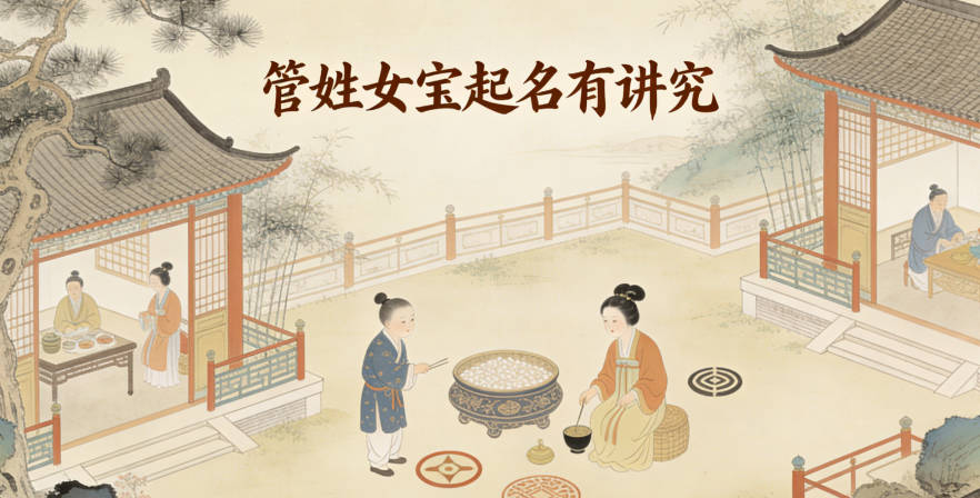 管姓女宝宝真的有讲究
