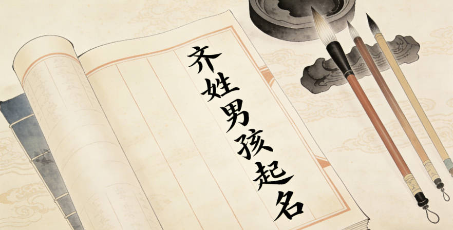 寓意吉祥的齐姓男宝宝名字精选