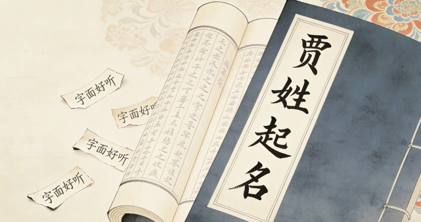 贾姓男孩起名大全