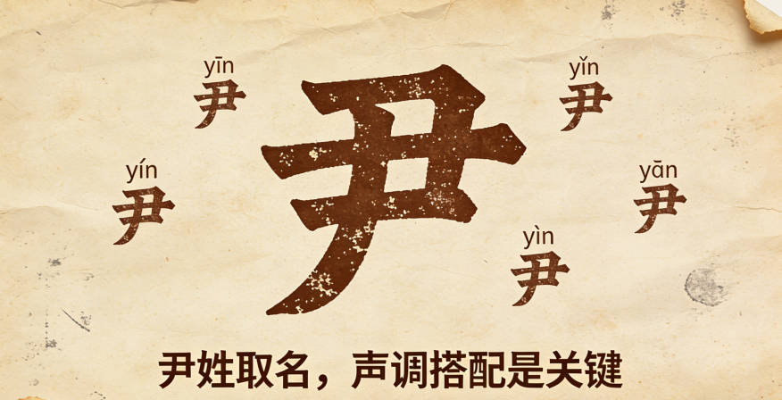尹姓取名需要注意声调搭配