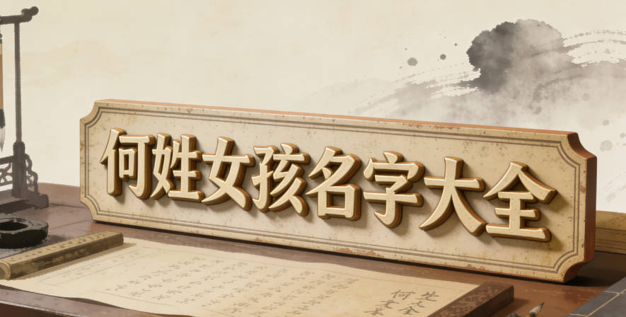 何姓女孩名字大全