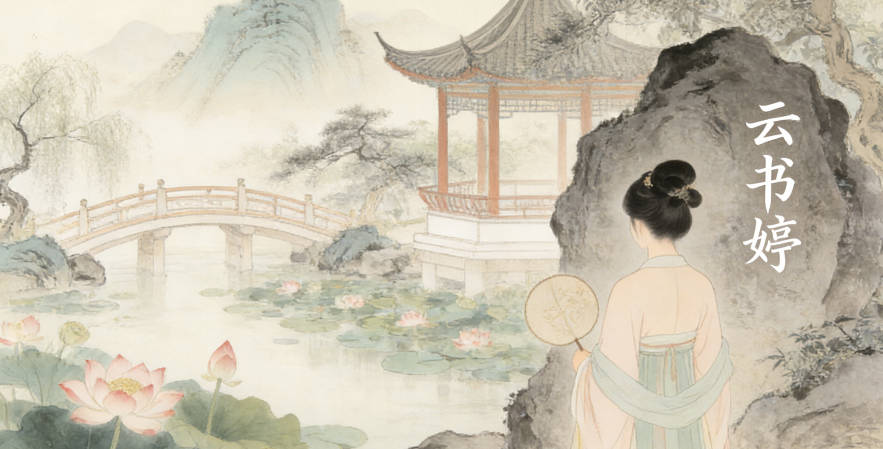 云书婷,书是传统文化象征,婷是现代柔美字,既有传承又有创新