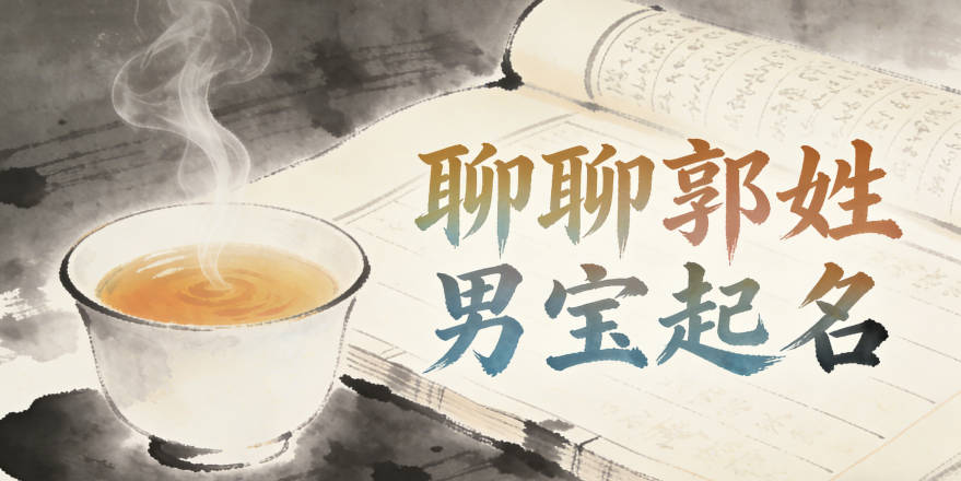 郭姓男宝宝起名寓意未来有成就