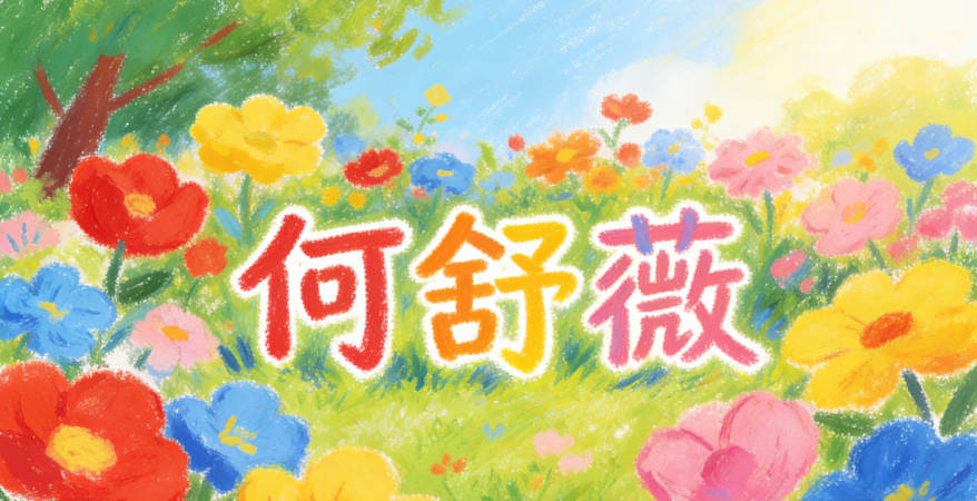 何舒薇,读起来既顺口又无歧义