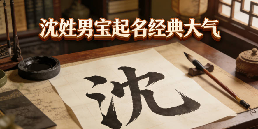 沈姓男宝宝起名经典大气