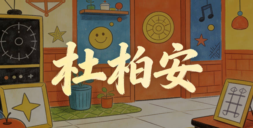 杜柏安,既有柏树的坚韧,又有平安的寓意