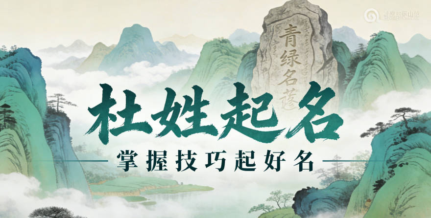 杜姓男宝宝起名寓意好的名字推荐