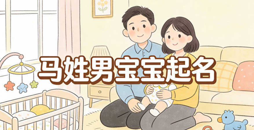 马姓男宝宝起名寓意未来有成就