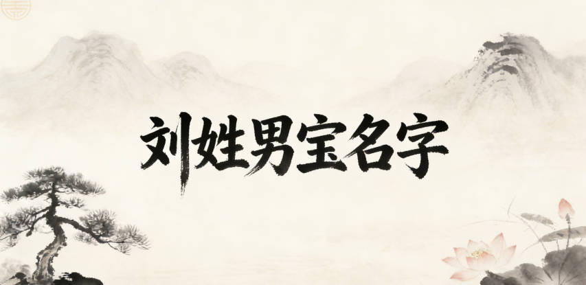 大气有格局的刘姓男宝宝名字