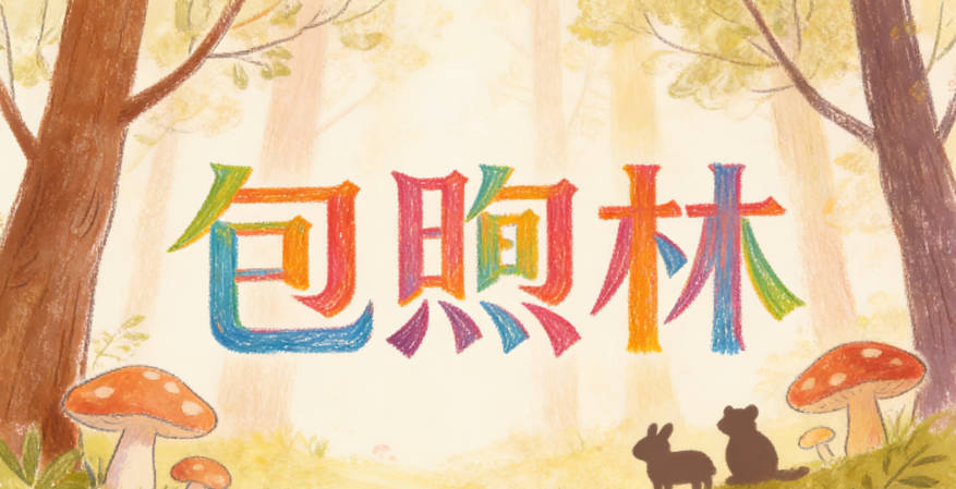 包煦林,煦表示温暖的阳光,林表示水乡的树林