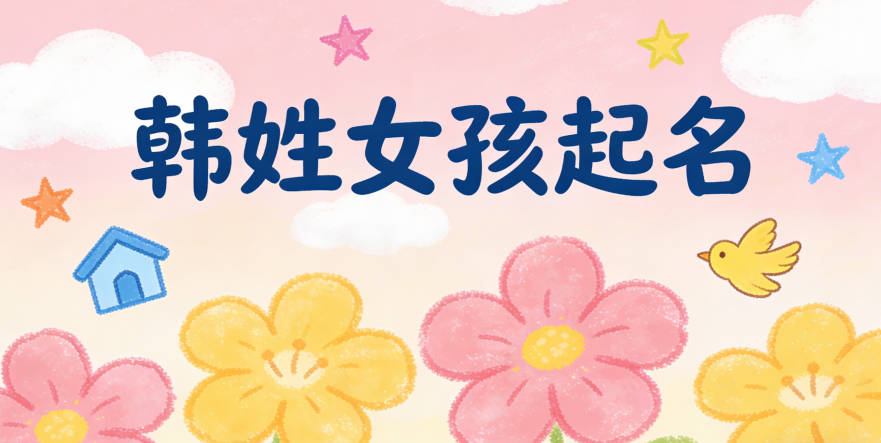 姓韩的女孩名字