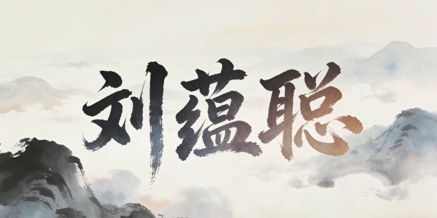 刘蕴聪,蕴字来自《诗经》“蕴结其心”,有涵养的意思,聪字指聪明